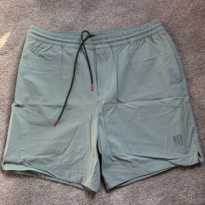 Topo Designs Men's Athletic Shorts in Sage
